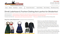 Desktop Screenshot of germanwear.net