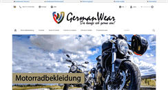 Desktop Screenshot of germanwear.de